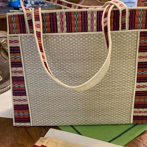 Like new summer handmade woven bag